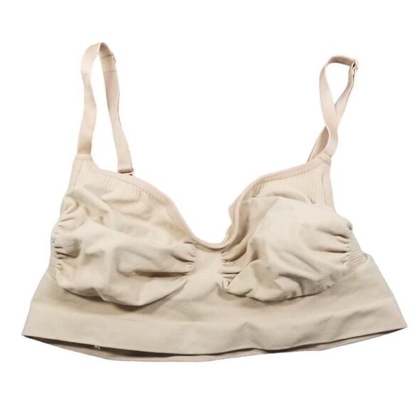 SKIMS Seamless Sculpt Bralette In Onyx Black Bra Sport Athletic Casual Bra - Picture 6 of 7